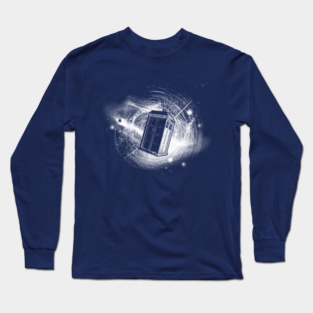 Tardis Long Sleeve T-Shirt by FanFreak